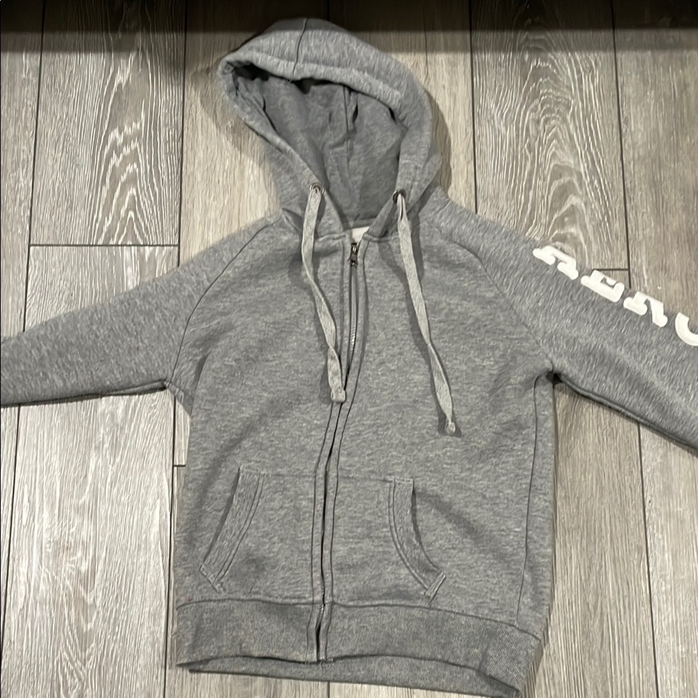 Aeropostale Gray Hoodie small
